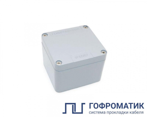 Коробка ответвительная 80х75х60 IP66/IP67 алюм. ГОФРОМАТИК zeta30390 Коробка ответвительная 80х75х60 IP66/IP67 алюм. ГОФРОМАТИК zeta30390