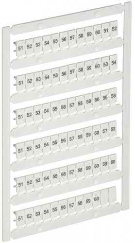 Маркер для CTS/CP 4кв.мм "51-60" ARMAFIX IEK AF-CT10D-M-004-06