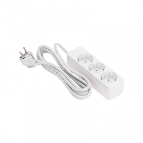 Удлинитель 3х3м с заземл. 3х0.75 бел. PROCONNECT 13-4209 Удлинитель 3х3м с заземл. 3х0.75 бел. PROCONNECT 13-4209